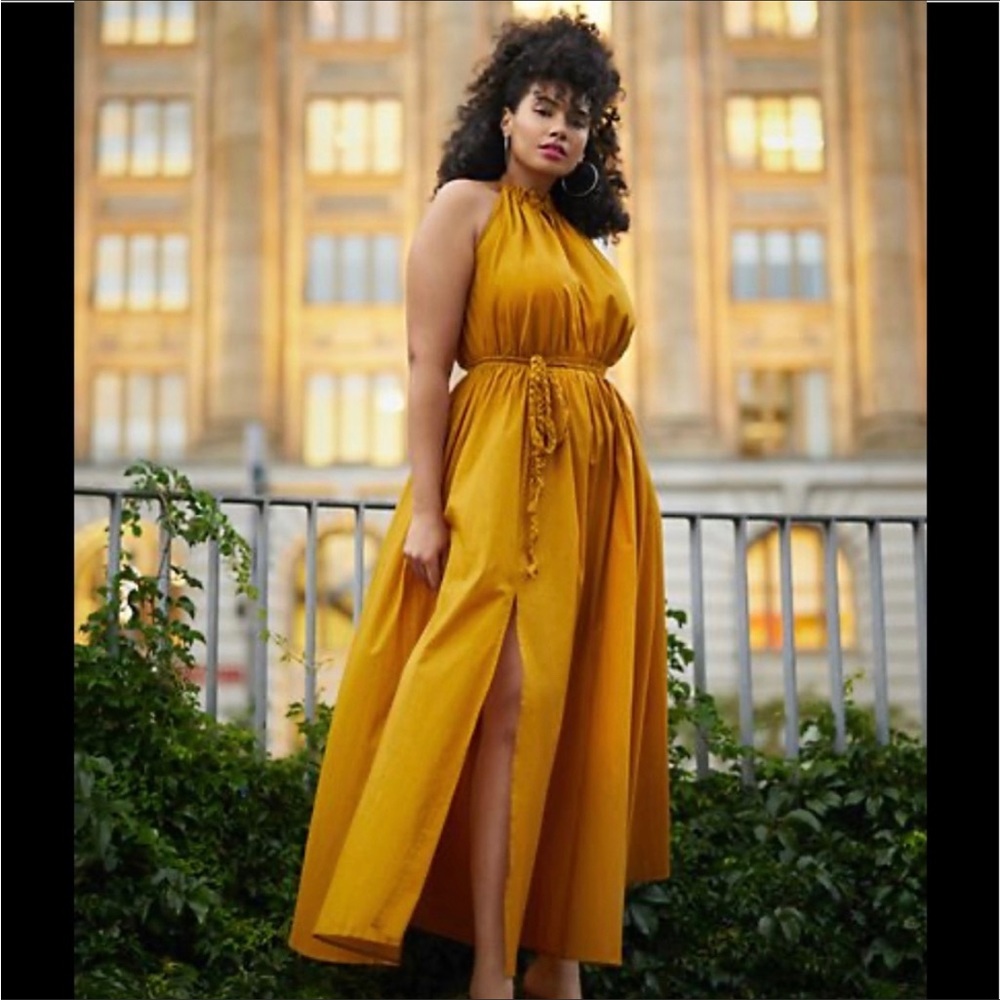 NWT Halter Maxi Dress
